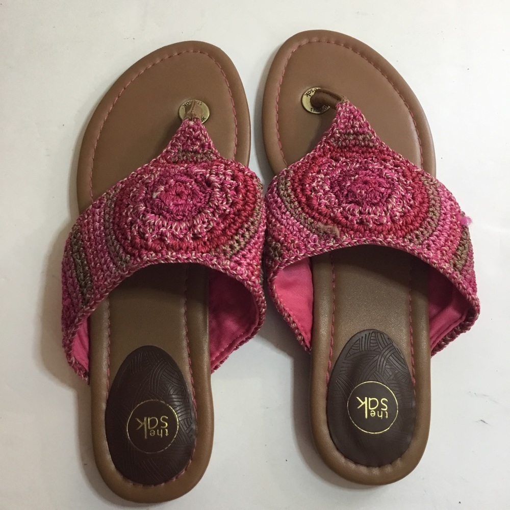 The Sak Women’s Shana Crocheted Sandals Size 6 - Picture 1 of 5